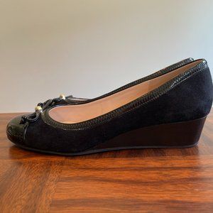 Cole Haan Black Wedge Size 7